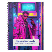 Personalized Anime Themed Notebook Notitieboek (Voorkant)