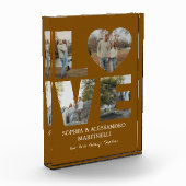 Personalized Anniversary Photo Block Fotoblokken (Links)