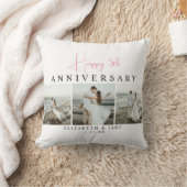 Personalized Anniversary Photo Pillow for Couples Kussen (Deken)