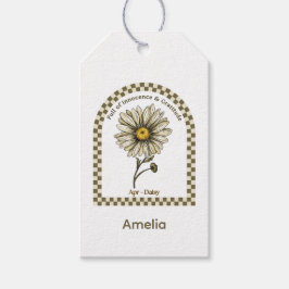 Personalized April Birth Month Flower Cadeaulabel
