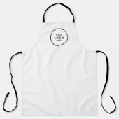 Personalized Apron, Custom Logo Aprons, Customized Schort (Voorkant)