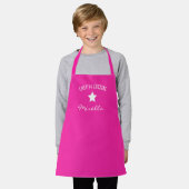 Personalized apron for kids - Kids' cooking apron Schort (Gedragen)