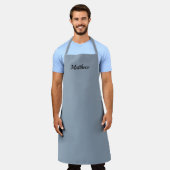 Personalized apron for men - Men's apron  Schort (Gedragen)
