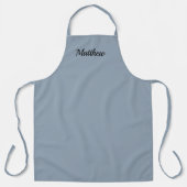 Personalized apron for men - Men's apron  Schort (Voorkant)