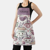 Personalized Apron Smiling Floral Baking Crew Schort (Insitu)