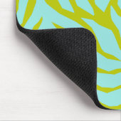 Personalized Aqua Palm Leaf Mouse Pad Muismat (Hoek)