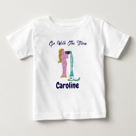 Personalized Aquarius Zodiac Impressionist Toddler (Voorkant)