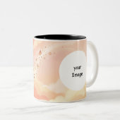 Personalized Aries Zodiac Mug Tweekleurige Koffiemok (Voorkant rechts)