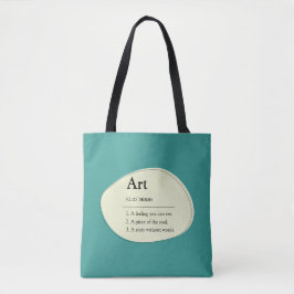 Personalized Art Definition Tote Bag