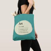 Personalized Art Definition Tote Bag (Dichtbij)