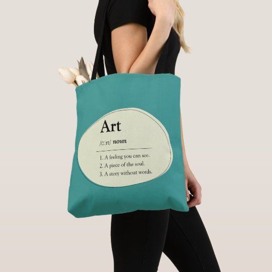 Personalized Art Definition Tote Bag (Dichtbij)
