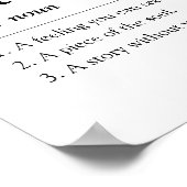 Personalized Art Dictionary Definition Poster (Hoek)