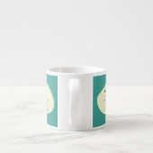 Personalized Art Dictionary Style Espresso Mug Kop (Achterkant)