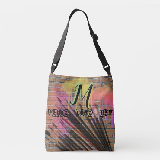 Personalized Art Theme Artist Canvas tas (Achterkant)