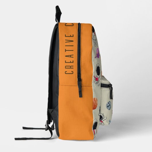 Personalized Astronauts and Planets Back to School Bedrukte Rugzak (Links)