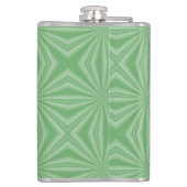 Personalized Australia Ireland USA Shamrock Large Heupfles (Achterkant)