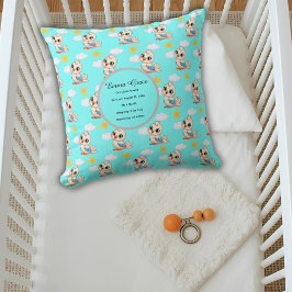 Personalized Baby Bird Pillow Kussen