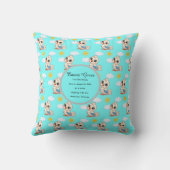 Personalized Baby Bird Pillow Kussen (Achterkant)