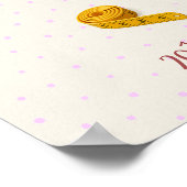 Personalized Baby Birth Poster – Woodland Fawn (Hoek)