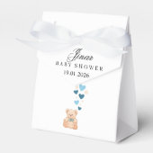 Personalized Baby Boy Favor Box Bedankdoosjes (Voorkant Zijde)