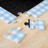 Personalized Baby Boy Gender Reveal Sonogram Pic Legpuzzel (Zijkant)