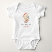  Personalized Baby Christmas Cat Romper (Voorkant)