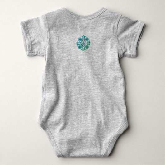 Personalized Baby Gift with Name Romper (Achterkant)