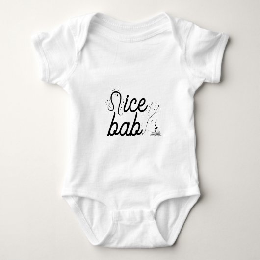 Personalized Baby Jersey Bodysuit (Voorkant)