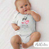 Personalized baby jumpsuit first mother's day romper