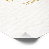 Personalized Baby Name Poster – Blue Shippo Heart (Hoek)