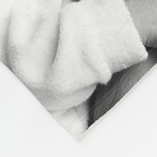 Personalized Baby Photo Blanket Collage Fleece Deken (Hoek)