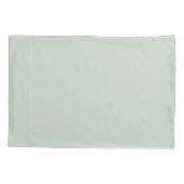 Personalized Baby Pillow Cover with Cute Cow Kussensloop (Achterkant)