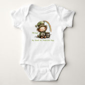 Personalized Baby’s First St. Patrick’s Day  Romper (Voorkant)