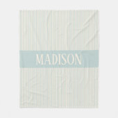 Personalized Baby Shower Blanket Gift for Girls Fleece Deken (Voorkant)