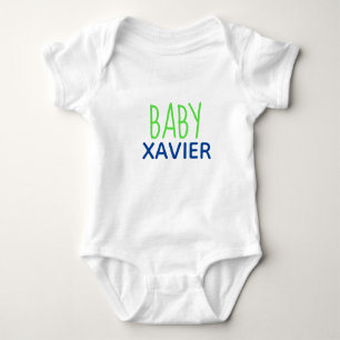 PERSONALIZED BABY uit één stuk Baby-pak Romper