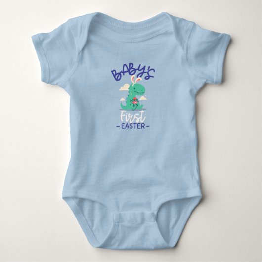PERSONALIZED BABY'S EERSTE PAASFEEST ROMPER (Voorkant)