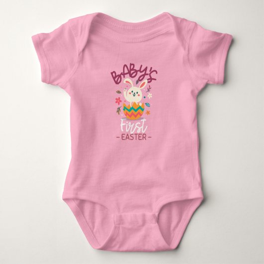 PERSONALIZED BABY'S EERSTE PASEN ROMPER (Voorkant)