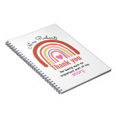 Personalized Back To School for Teachers Students Notitieboek (Rechterzijde)