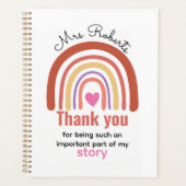 Personalized Back To School  for Teachers Students Planner (Voorkant)