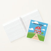 Personalized Back to School Notebook with Building Notitieboek (Binnen)