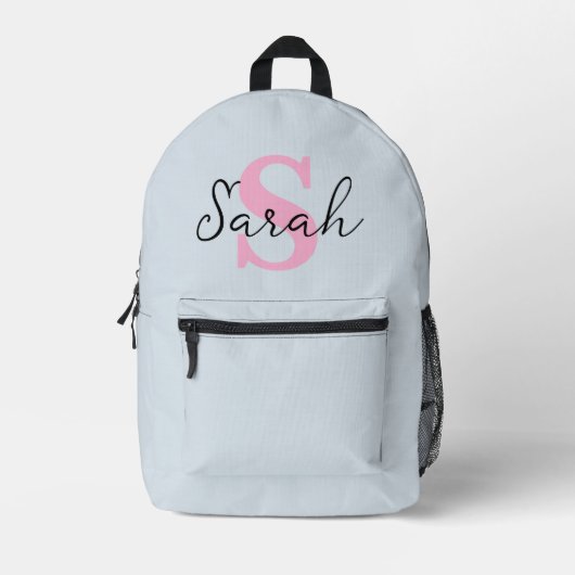 personalized backpack, kids fashion, customized bedrukte rugzak (Voorkant)