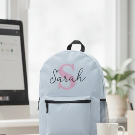 personalized backpack, kids fashion, customized  bedrukte rugzak