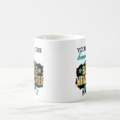 PERSONALIZED Badass Mirakel Worker - Funny Work Koffiemok (Center)