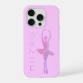 Personalized Ballerina iPhone case iPhone Hoesje (Achterkant)