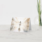 Personalized Ballet Thank You Note Card Stationery Bedankkaart (Voorkant)