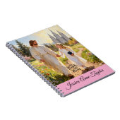 Personalized Baptism Journal for Girls Notitieboek (Rechterzijde)