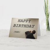 Personalized Barack Obama Birthday Card - 2 Kaart (Voorkant)