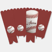  Personalized Baseball Bedankdoosjes (Ongevouwen)