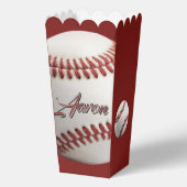  Personalized Baseball Bedankdoosjes (Voorkant)