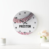 Personalized Baseball Clock Grote Klok (Huis)